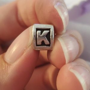 K pandora charm